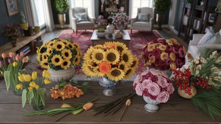 Cele mai frumoase idei de aranjamente florale pentru fiecare anotimp
