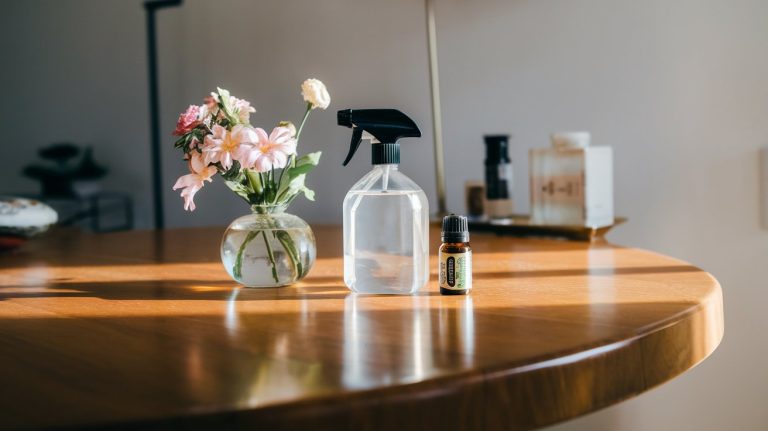 Ce adaug în apa cu care șterg praful pentru ca mobila să strălucească mai mult