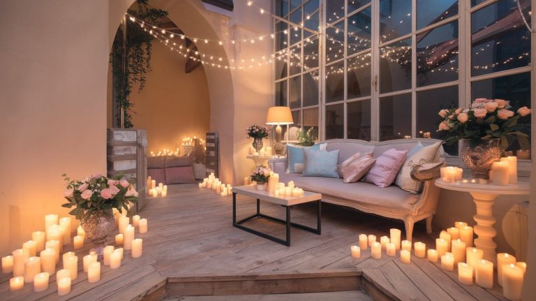 Idei simple de decor care aduc instant un aer romantic casei tale